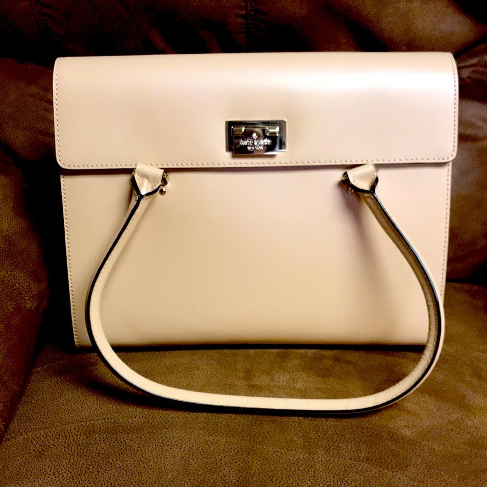 Kate Spade Large Purse, Cream to Peach Color